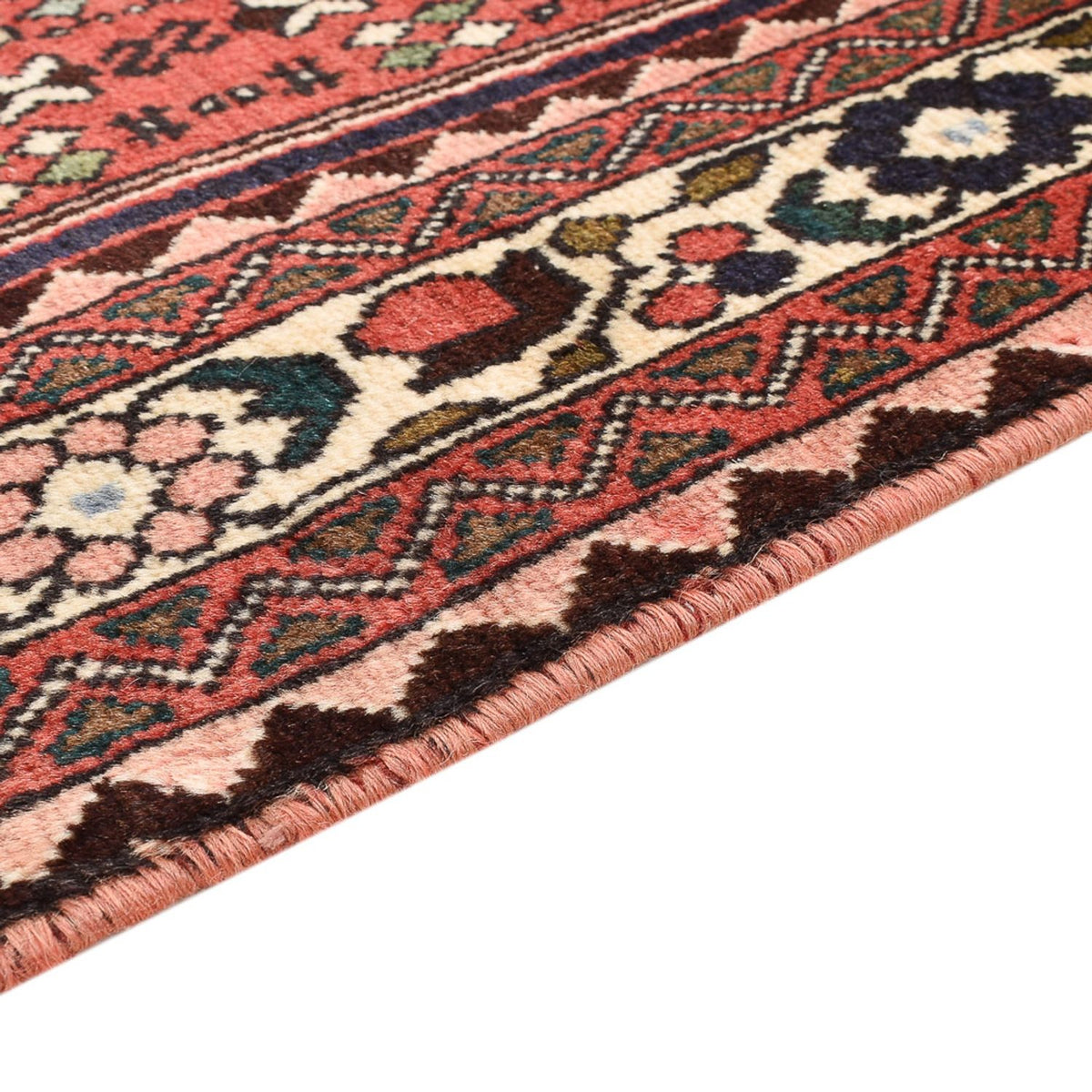 Perski dywan - Nomadyczny - 152 x 109 cm - jasna czerwień