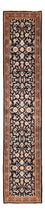 Biegacz Dywan perski - Keshan - 338 x 78 cm - ciemnoniebieski