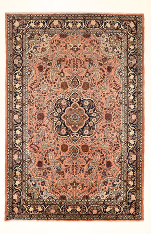 Perski dywan - Nomadyczny - 320 x 212 cm - jasna czerwień