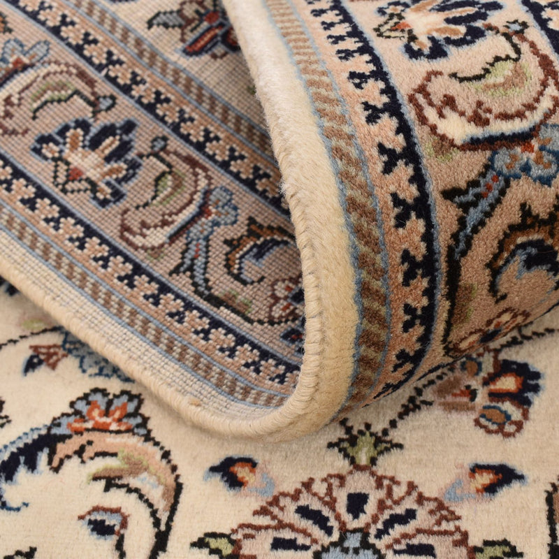 Biegacz Dywan perski - Keshan - 373 x 79 cm - beżowy