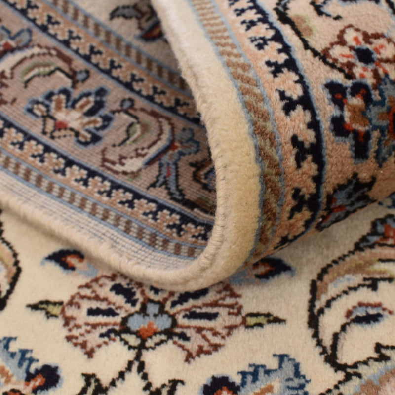 Biegacz Dywan perski - Keshan - 370 x 80 cm - beżowy