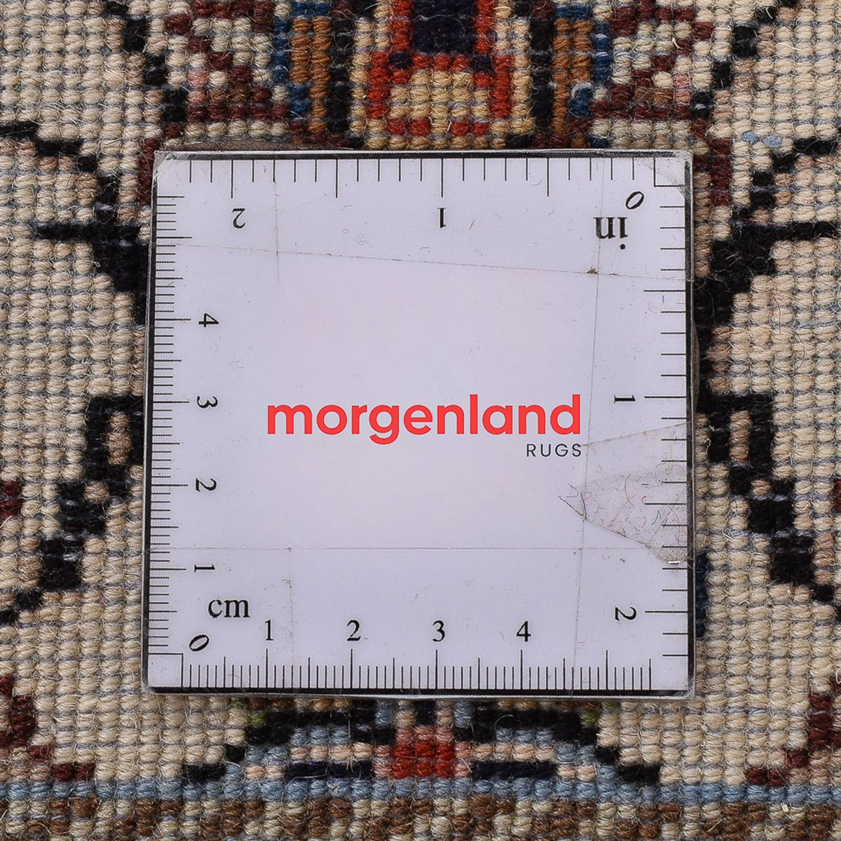 Biegacz Dywan perski - Keshan - 370 x 80 cm - beżowy