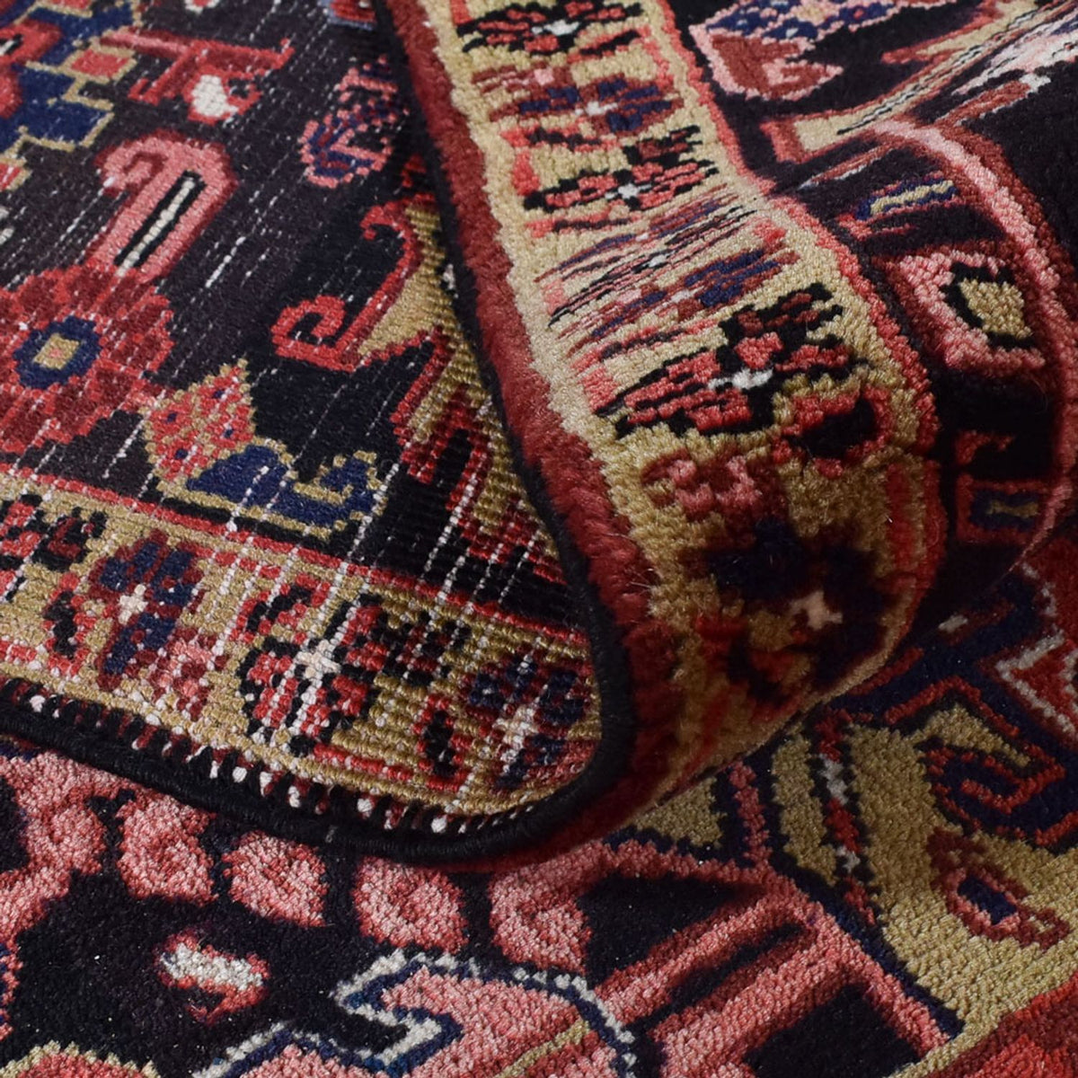 Perski dywan - Nomadyczny kształt specjalny  - 372 x 302 cm - czerwony