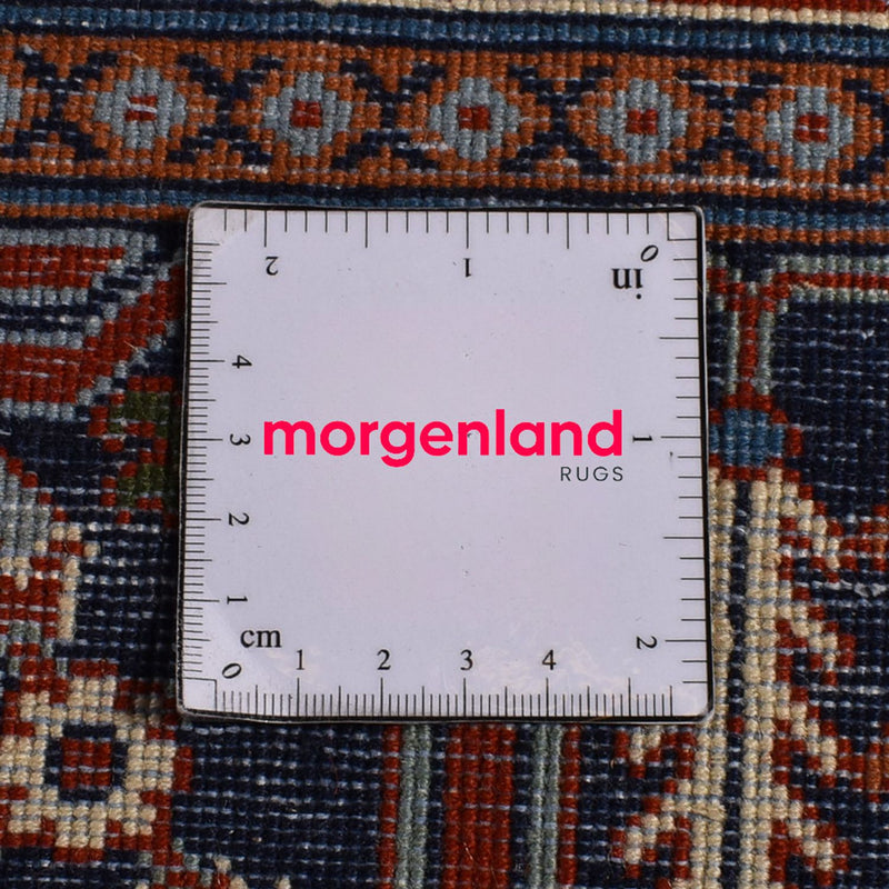 Dywan perski - Bijar - 298 x 217 cm - ciemna czerwień