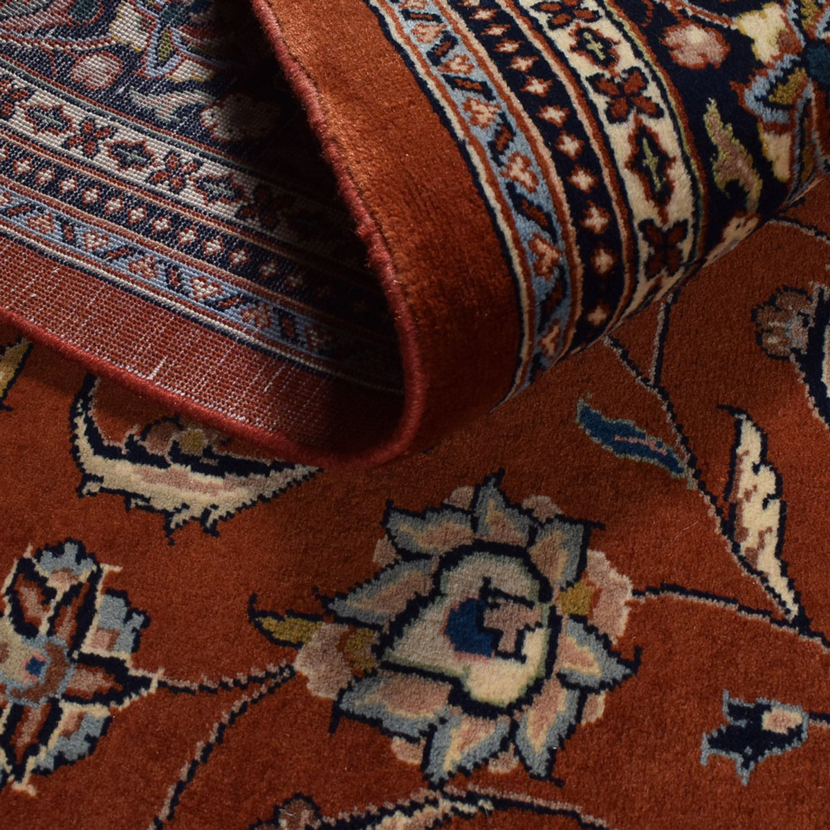 Dywan perski - Klasyczny - 278 x 177 cm - ciemna czerwień