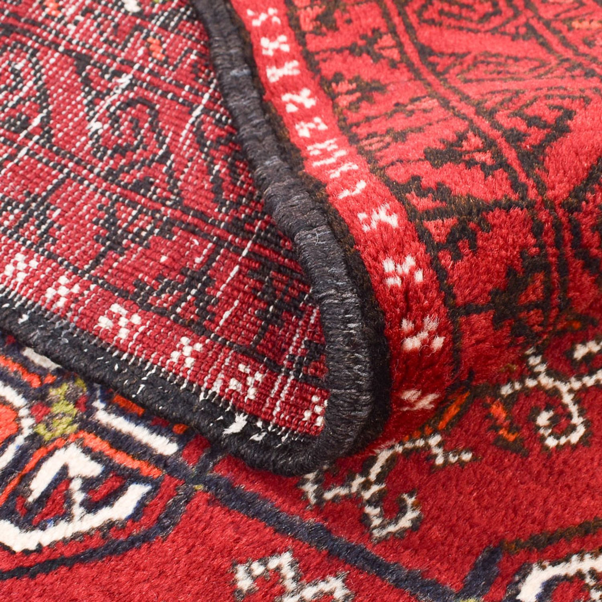 Dywan beludżycki - 157 x 104 cm - czerwony