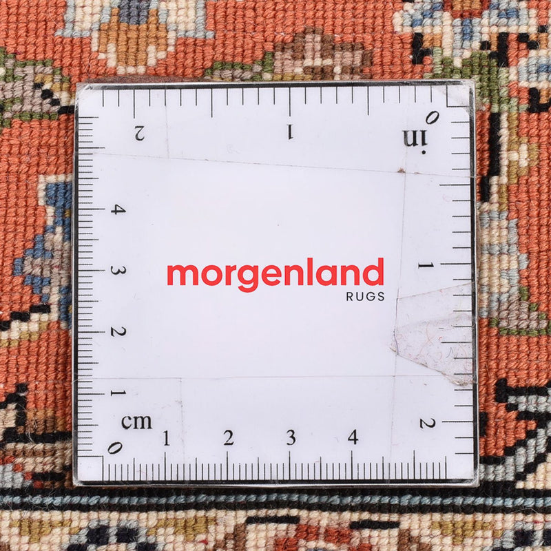 Dywan perski - Keshan - 110 x 77 cm - pomarańczowy