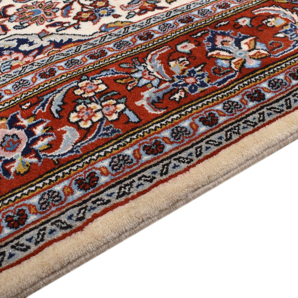 Dywan perski - Klasyczny - 206 x 132 cm - kremowy