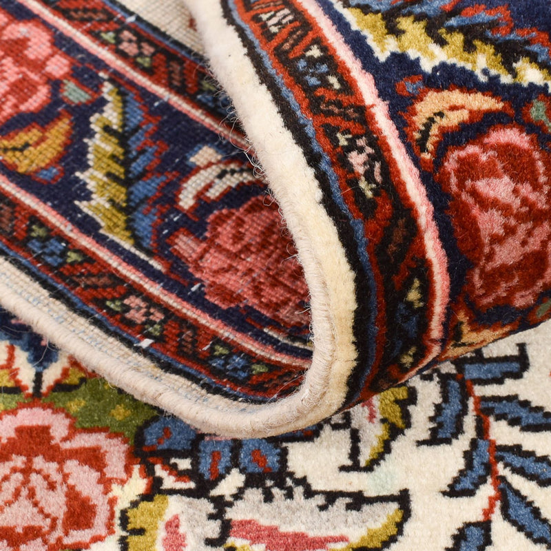 Biegacz Dywan perski - Bijar - 317 x 57 cm - beżowy