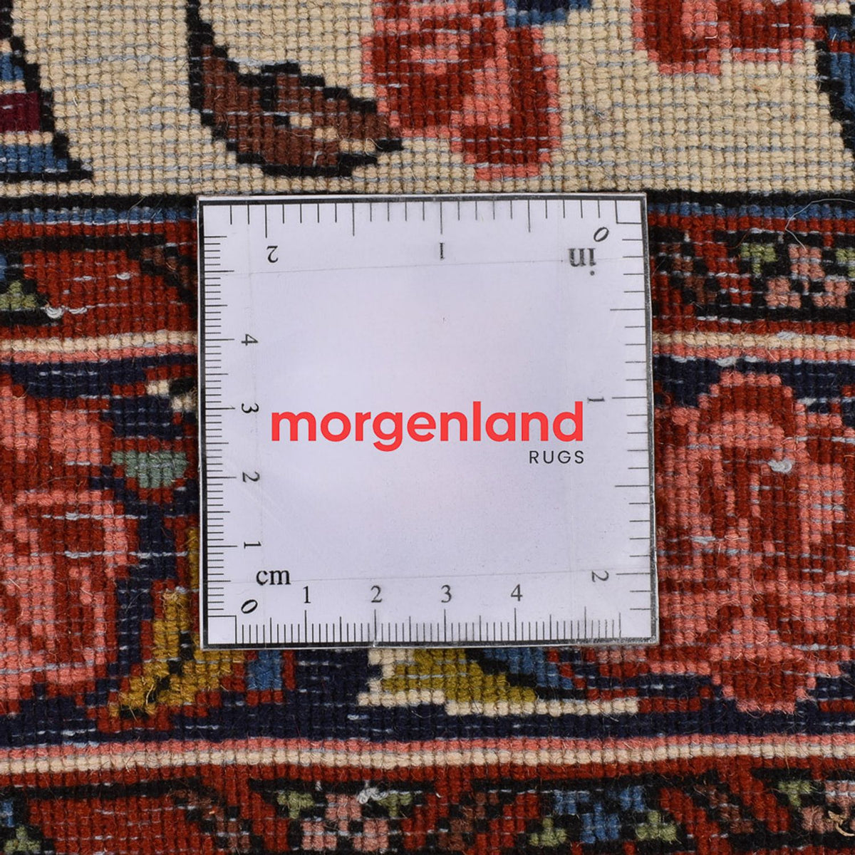 Biegacz Dywan perski - Bijar - 317 x 57 cm - beżowy