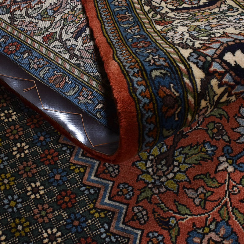 Perski dywan - Nomadyczny - 300 x 208 cm - ciemna zieleń