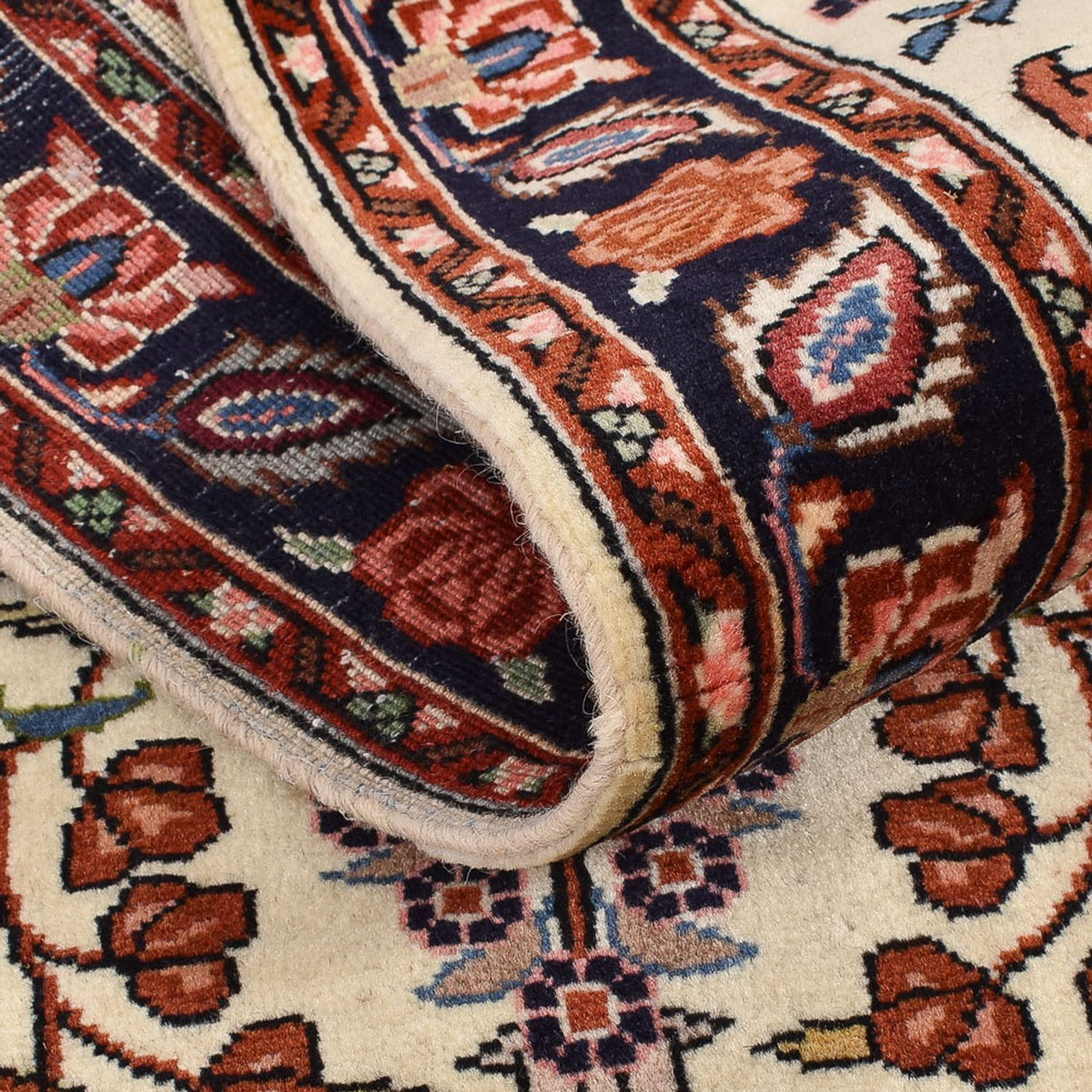 Biegacz Dywan perski - Bijar - 288 x 60 cm - beżowy