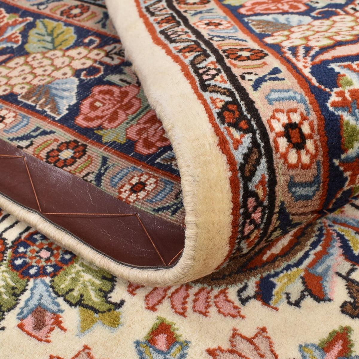 Dywan perski - Bijar - 204 x 138 cm - jasny beż