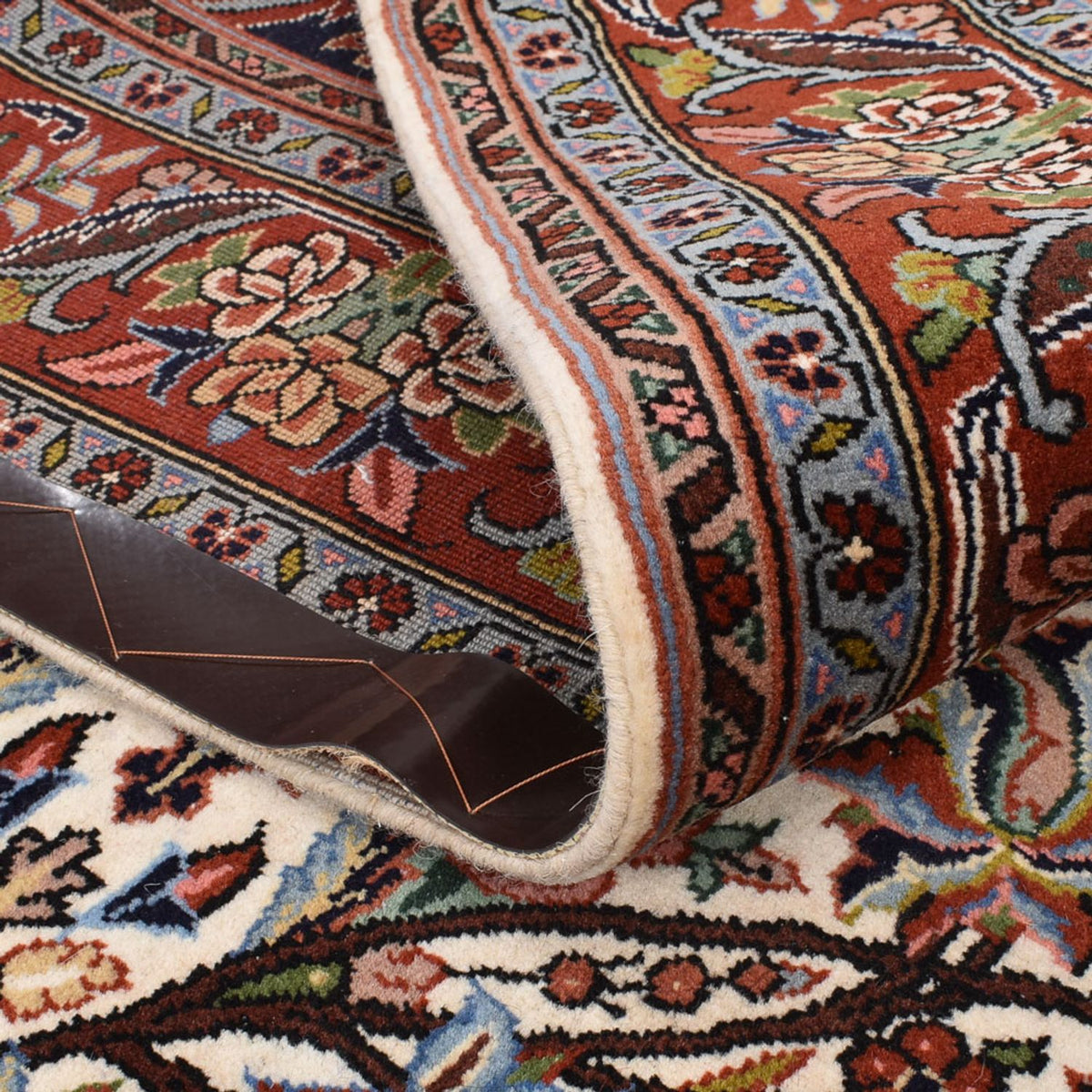 Dywan perski - Bijar - 210 x 135 cm - kremowy