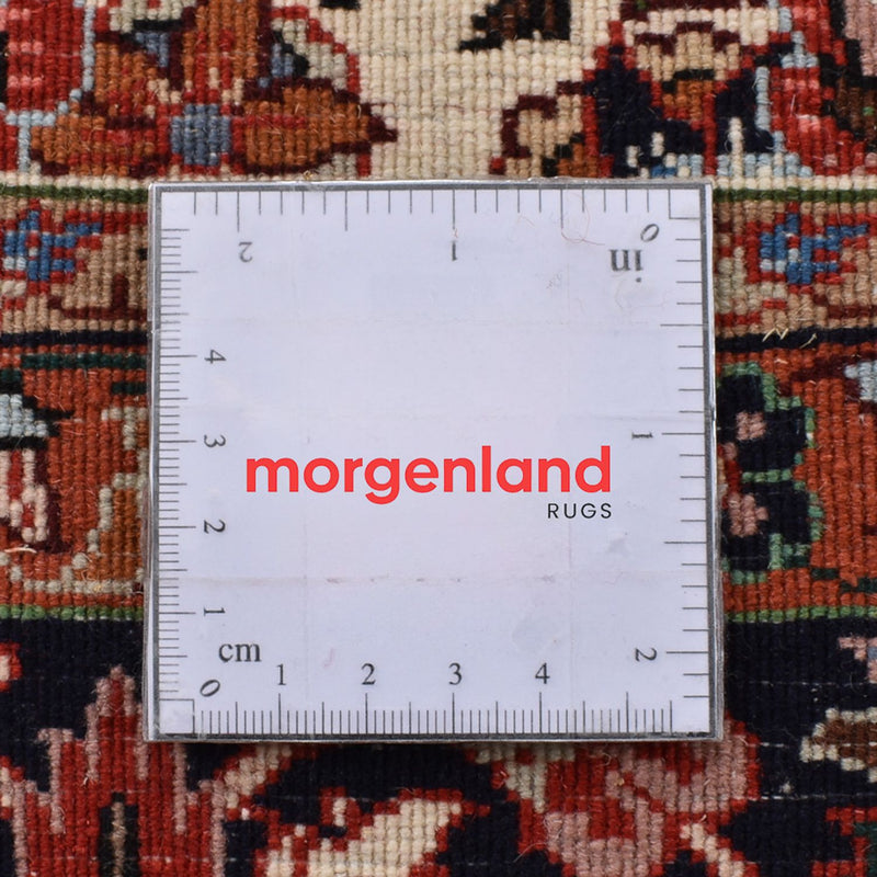 Dywan perski - Bijar - 203 x 149 cm - ciemny beż