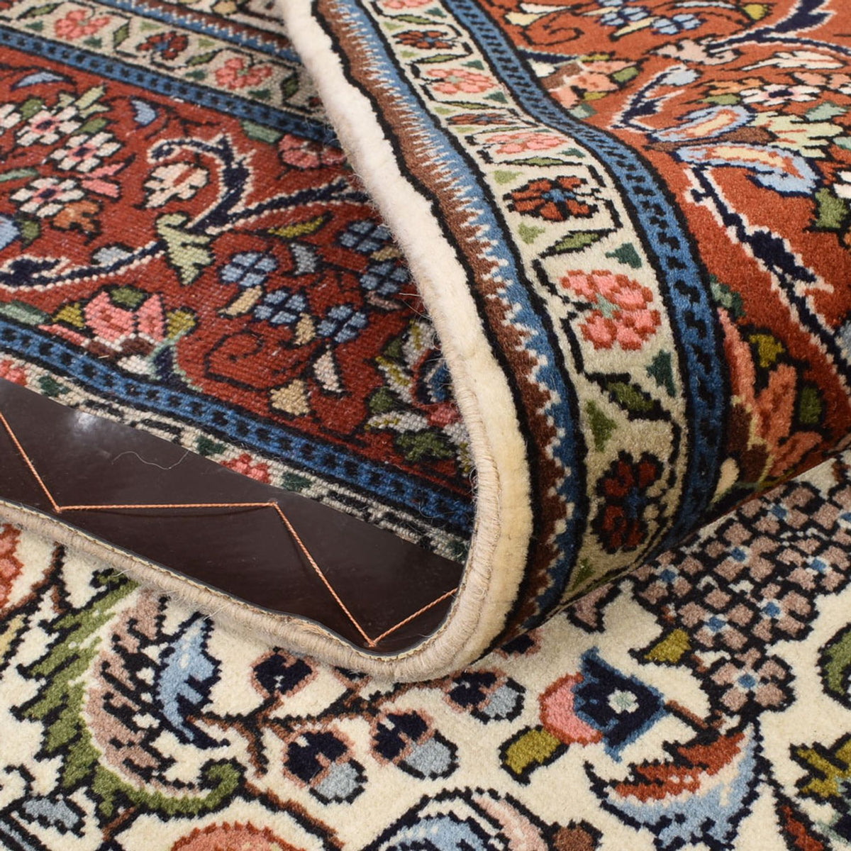 Dywan perski - Bijar - 205 x 139 cm - kremowy