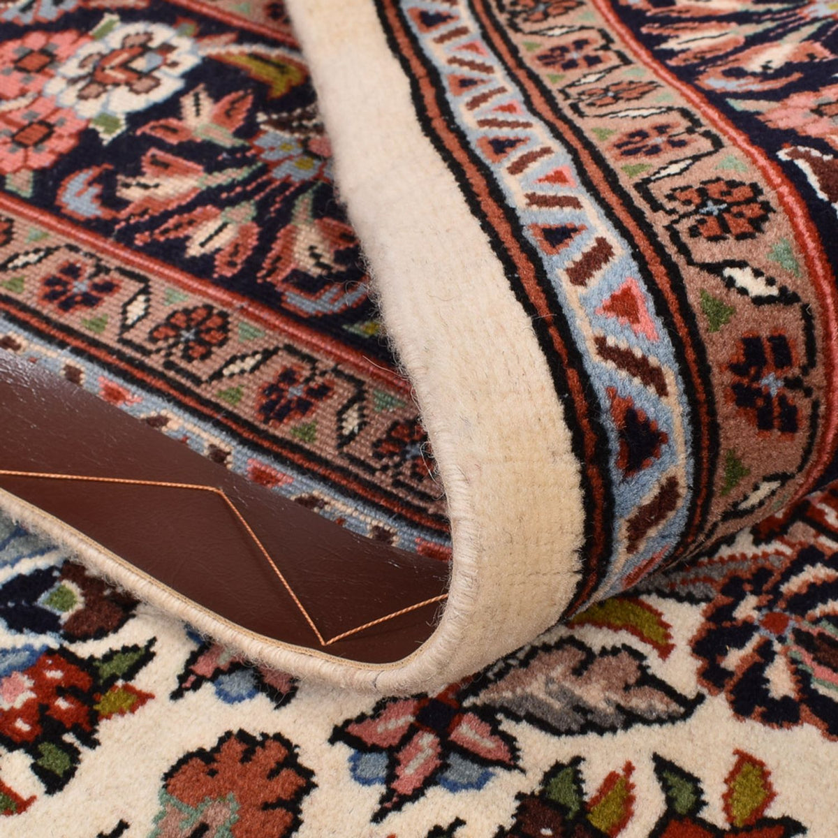 Dywan perski - Bijar - 206 x 146 cm - kremowy