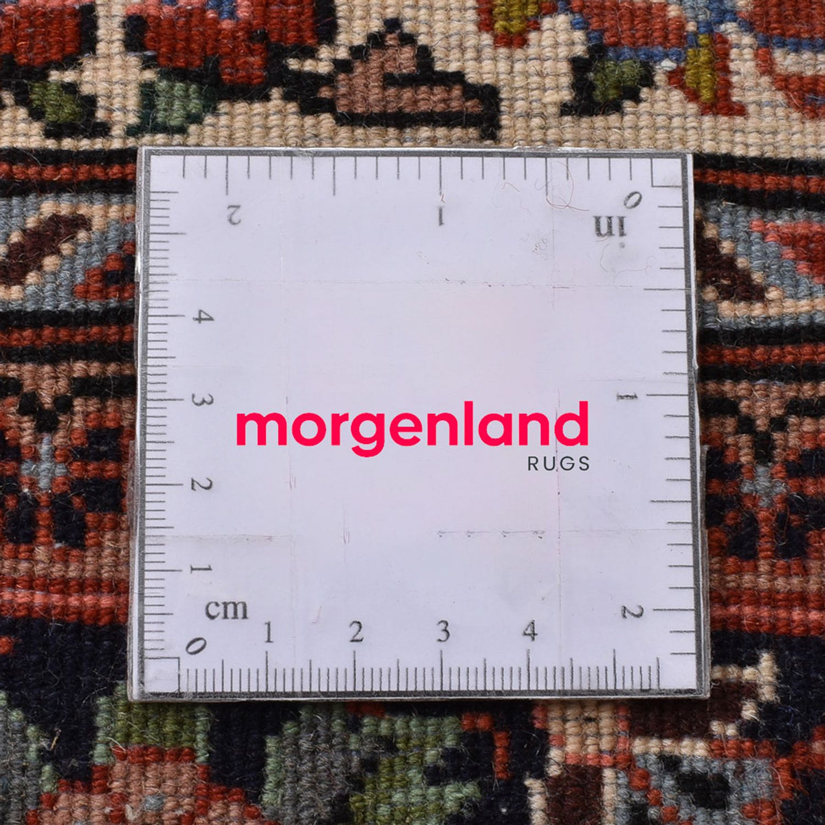 Dywan perski - Bijar - 206 x 146 cm - kremowy