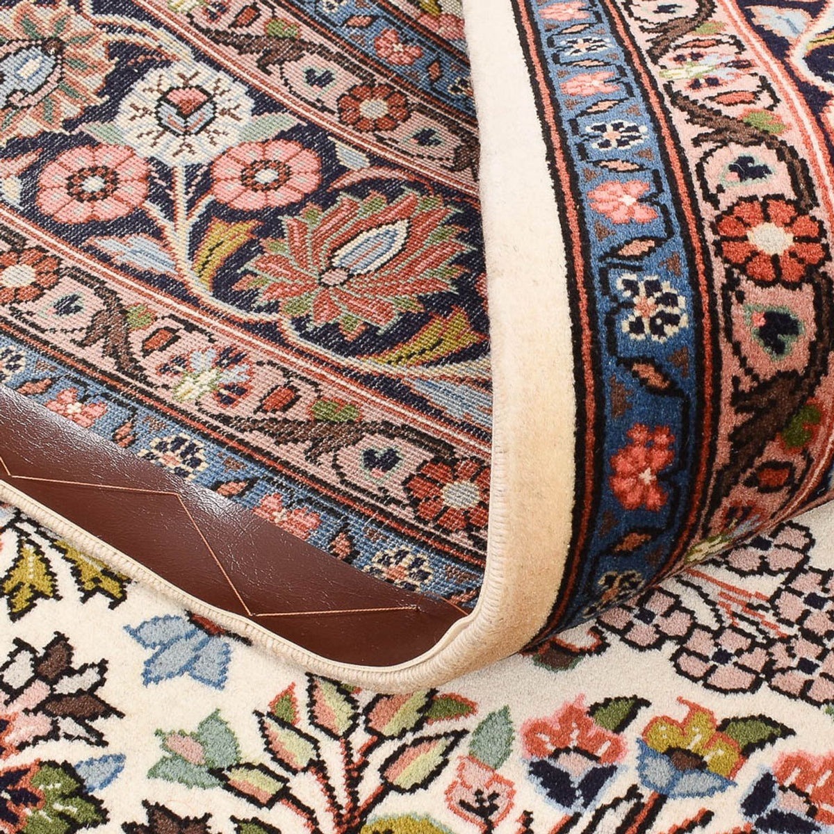 Dywan perski - Bijar - 237 x 181 cm - beżowy