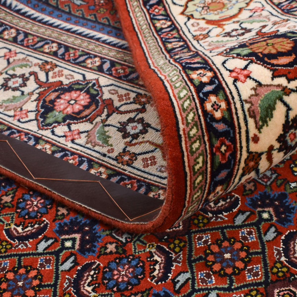 Dywan perski - Bijar - 213 x 139 cm - rdza