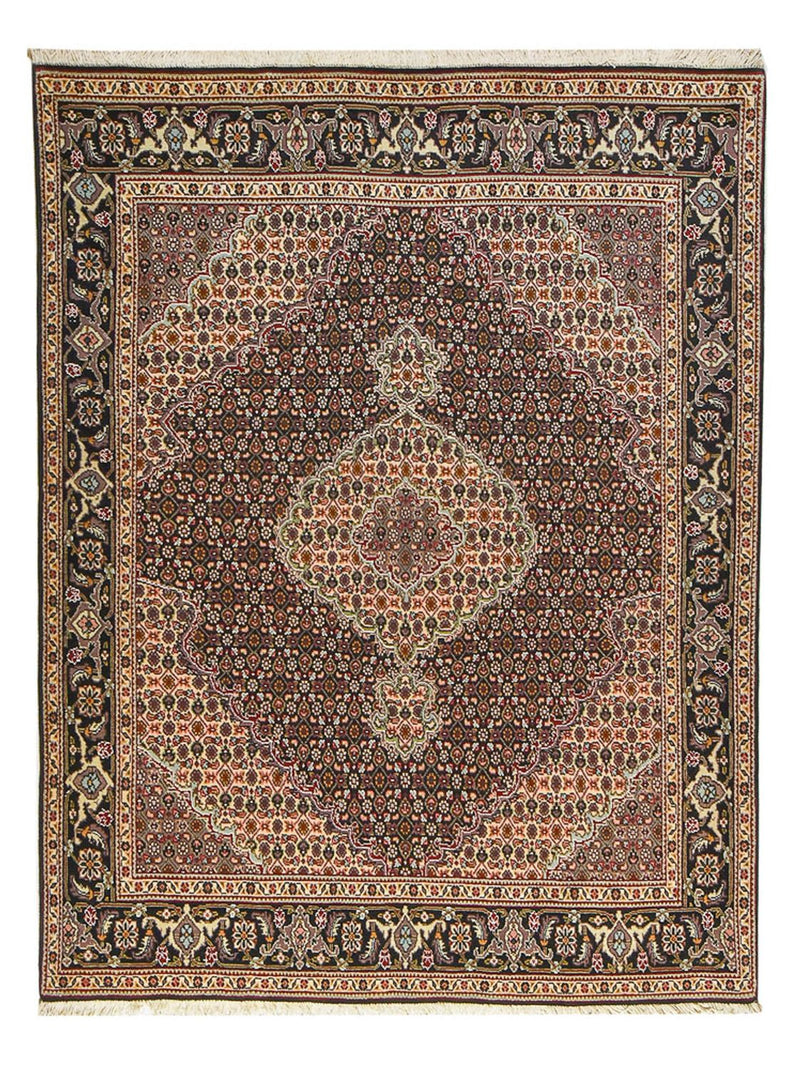 Dywan perski - Tabriz - Królewski - 202 x 152 cm - rdza