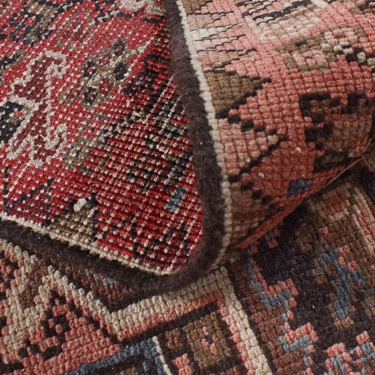 Perski dywan - Nomadyczny - 180 x 127 cm - jasna czerwień