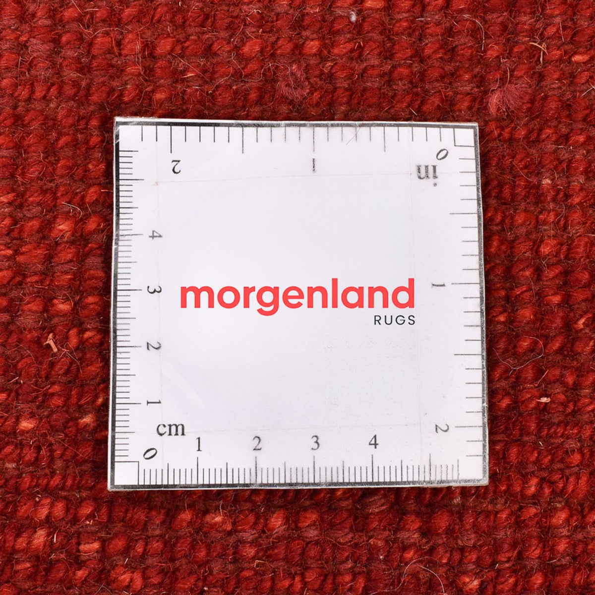 Dywan Gabbeh - perski - 179 x 124 cm - czerwony