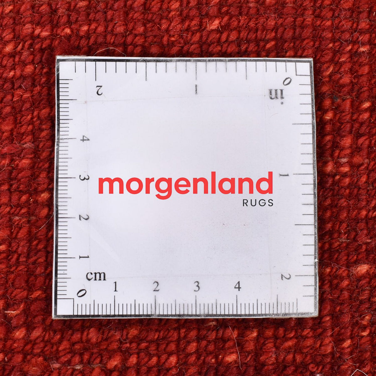 Dywan Gabbeh - perski - 181 x 117 cm - czerwony