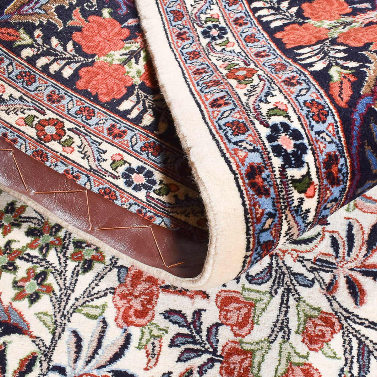 Dywan perski - Bijar - 318 x 203 cm - kremowy