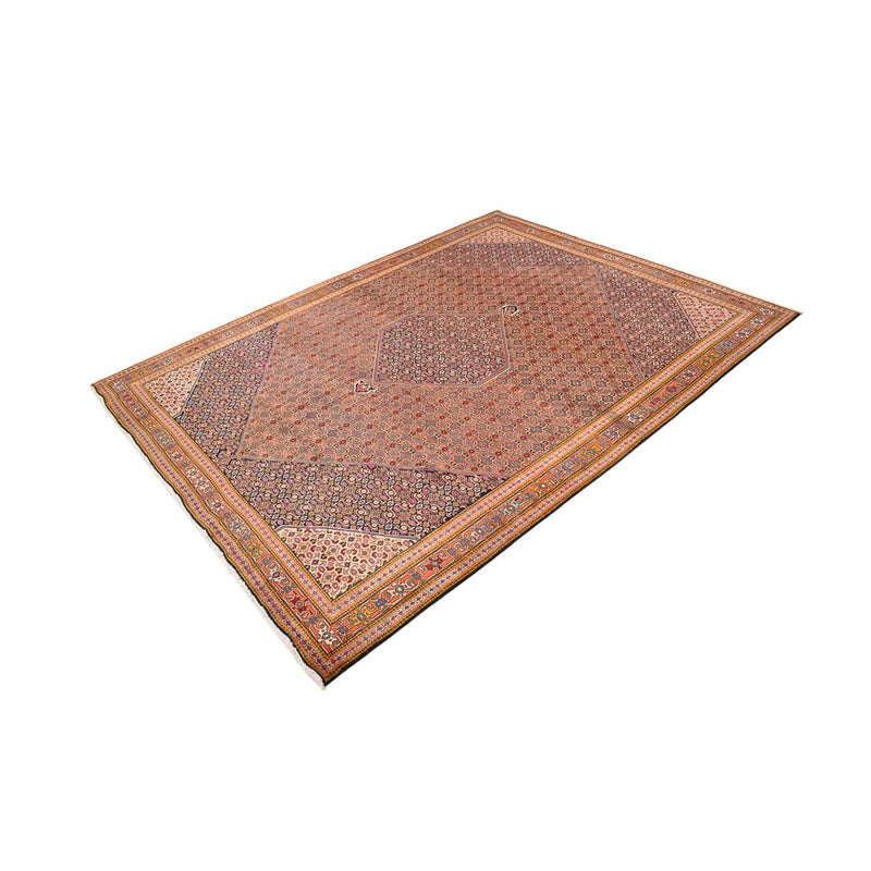 Dywan perski - Bijar - 393 x 298 cm - ciemny beż