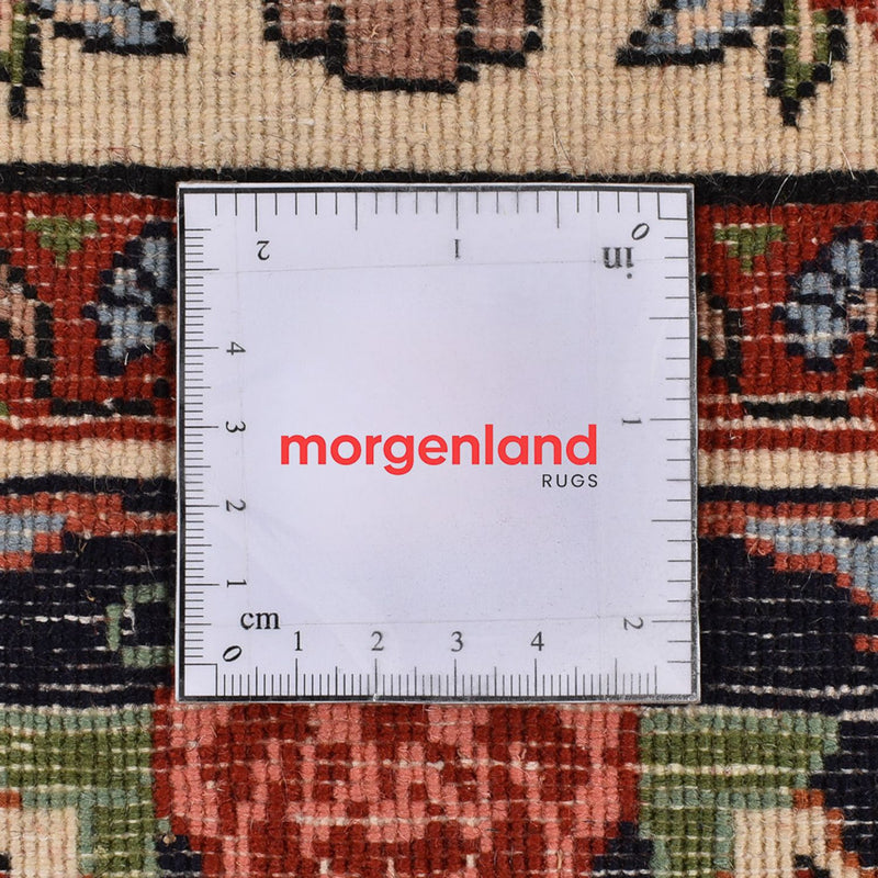 Biegacz Dywan perski - Bijar - 316 x 76 cm - beżowy