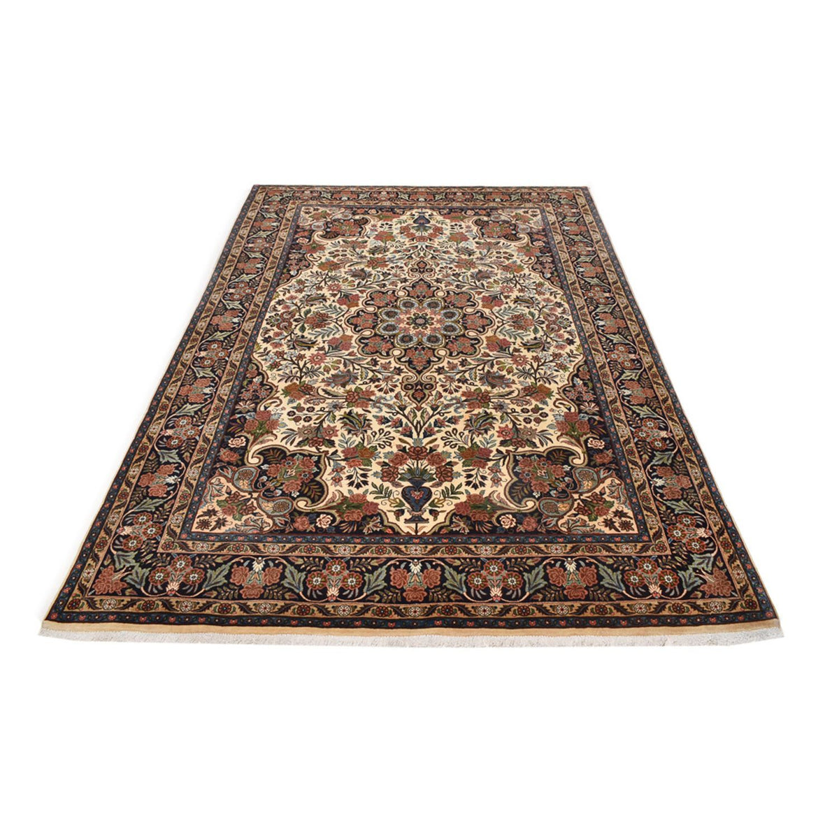 Dywan perski - Bijar - 293 x 197 cm - piaskowy