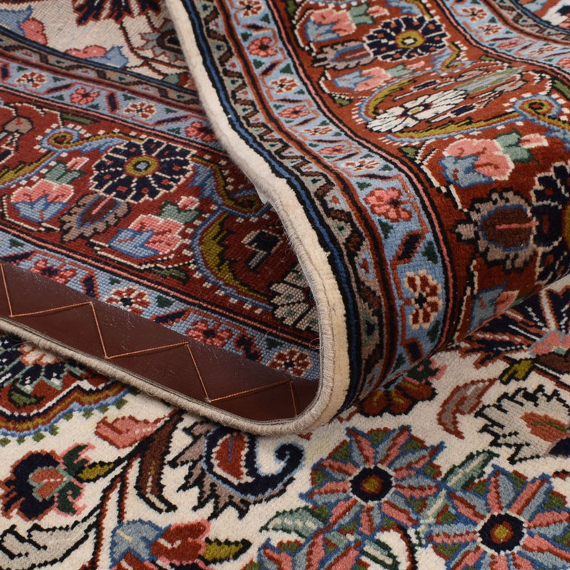 Dywan perski - Bijar - 215 x 137 cm - kremowy