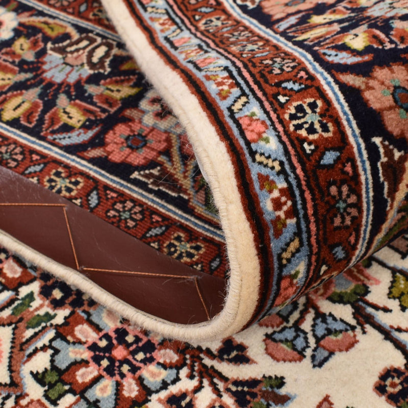 Dywan perski - Bijar - 213 x 135 cm - kremowy