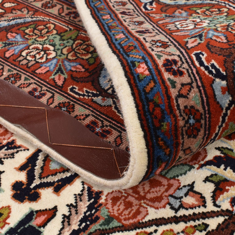 Dywan perski - Bijar - 220 x 132 cm - kremowy