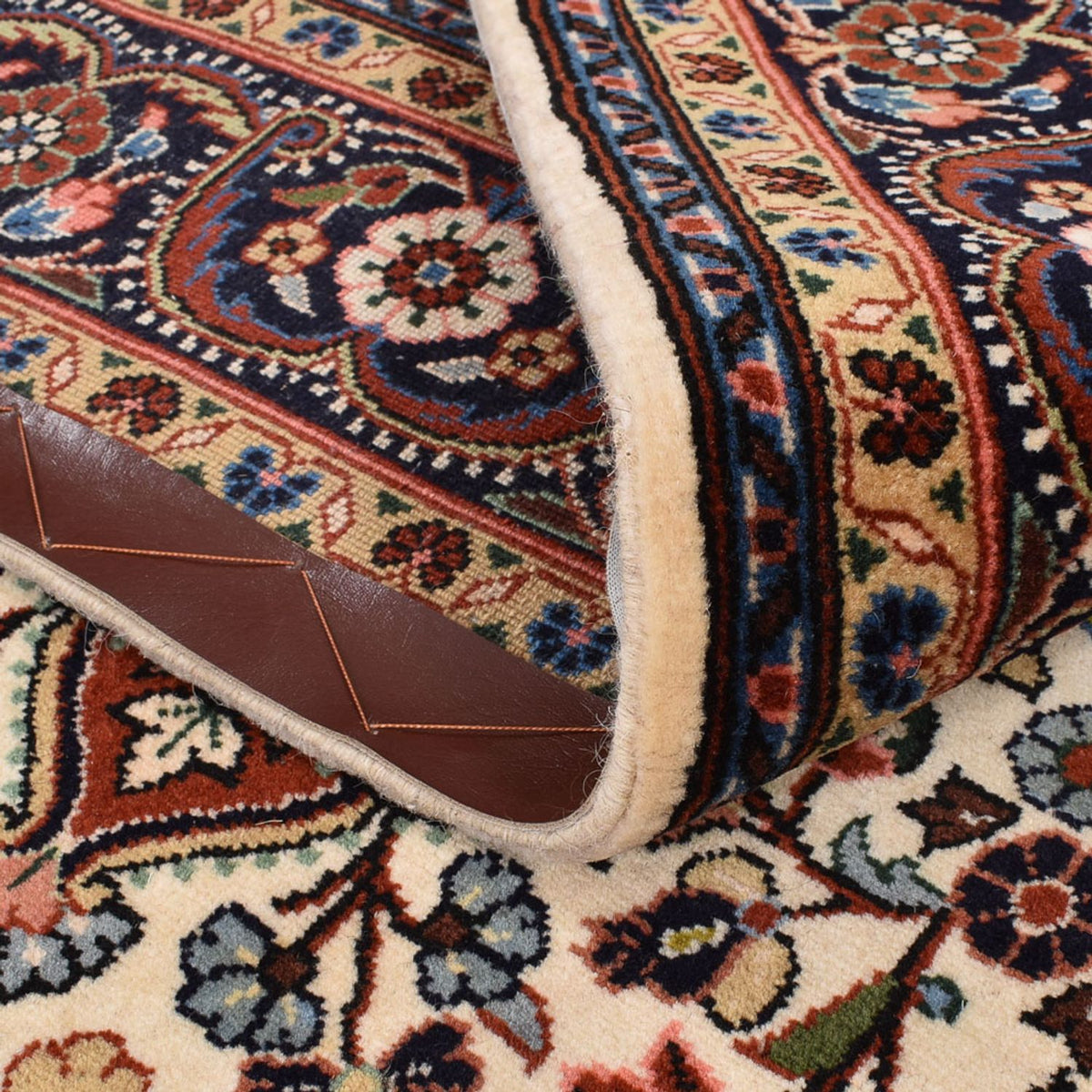 Dywan perski - Bijar - 215 x 137 cm - kremowy