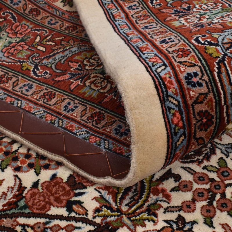 Dywan perski - Bijar - 208 x 137 cm - kremowy