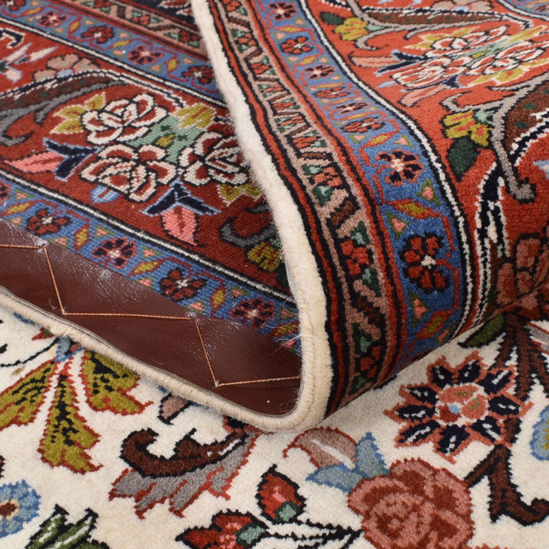 Dywan perski - Bijar - 219 x 136 cm - kremowy