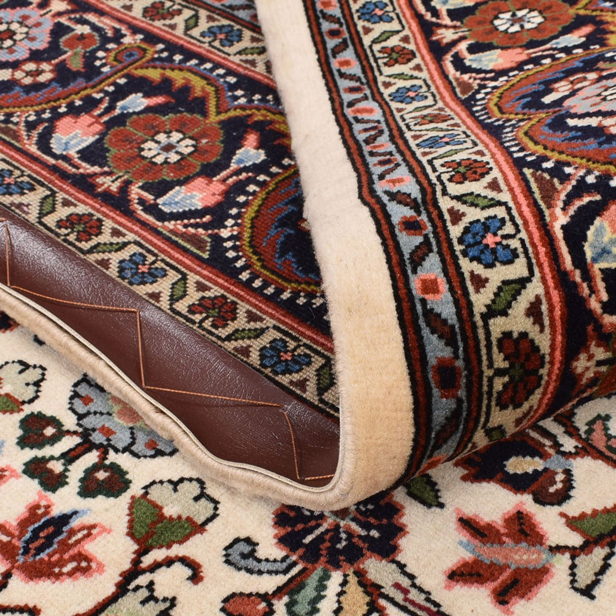 Dywan perski - Bijar - 214 x 140 cm - kremowy