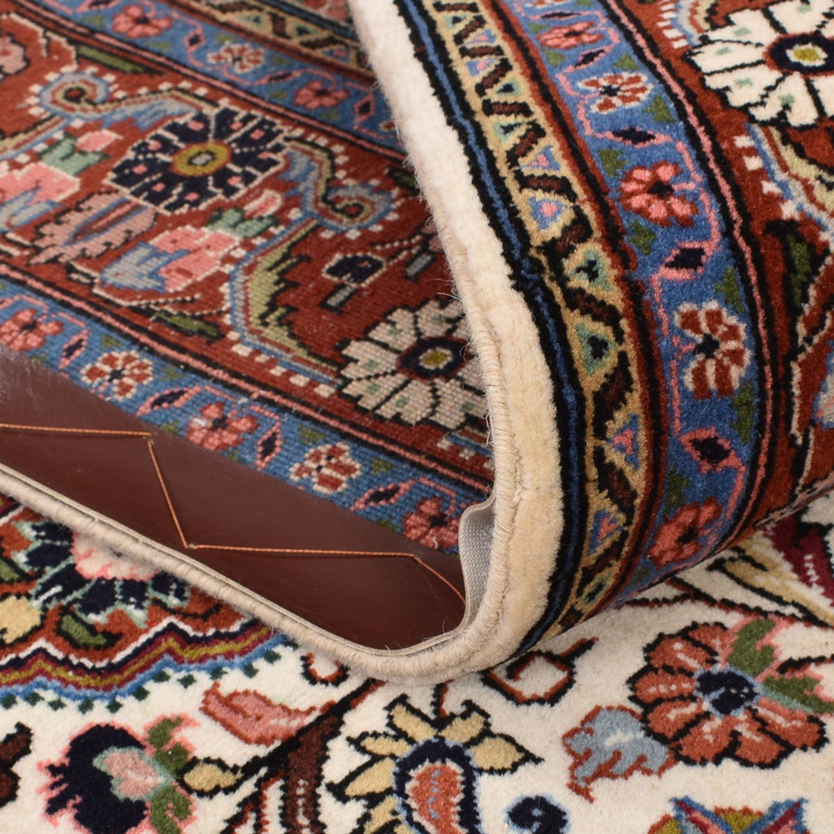 Dywan perski - Bijar - 208 x 136 cm - kremowy