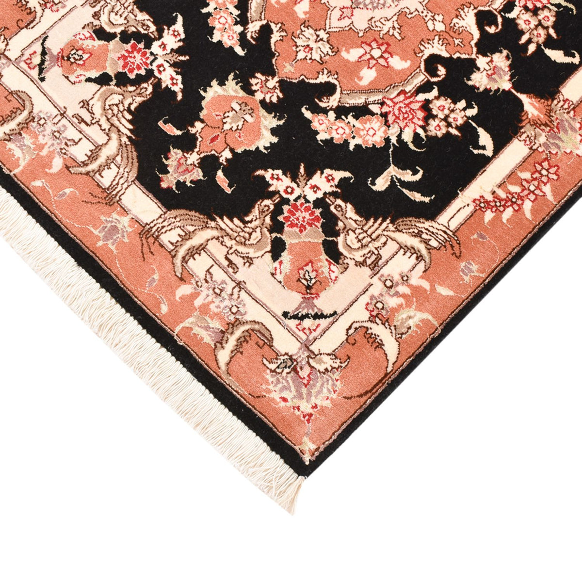 Dywan perski - Tabriz - Królewski - 88 x 60 cm - ciemnoniebieski