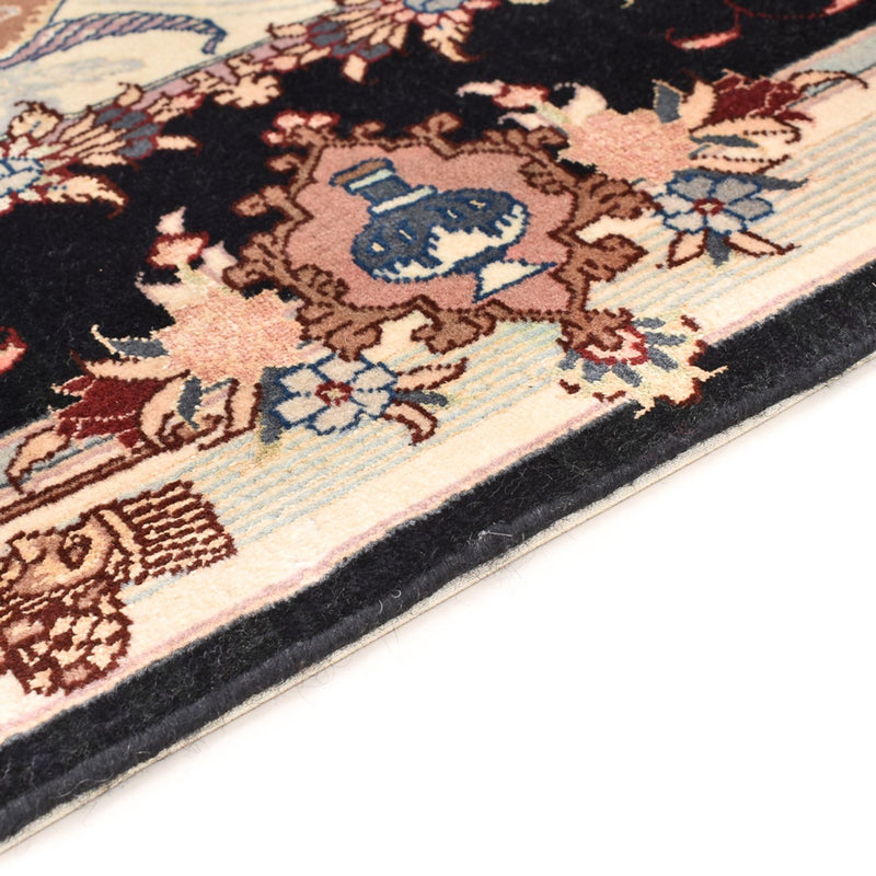 Dywan perski - Tabriz - Królewski - 90 x 60 cm - ciemnoniebieski