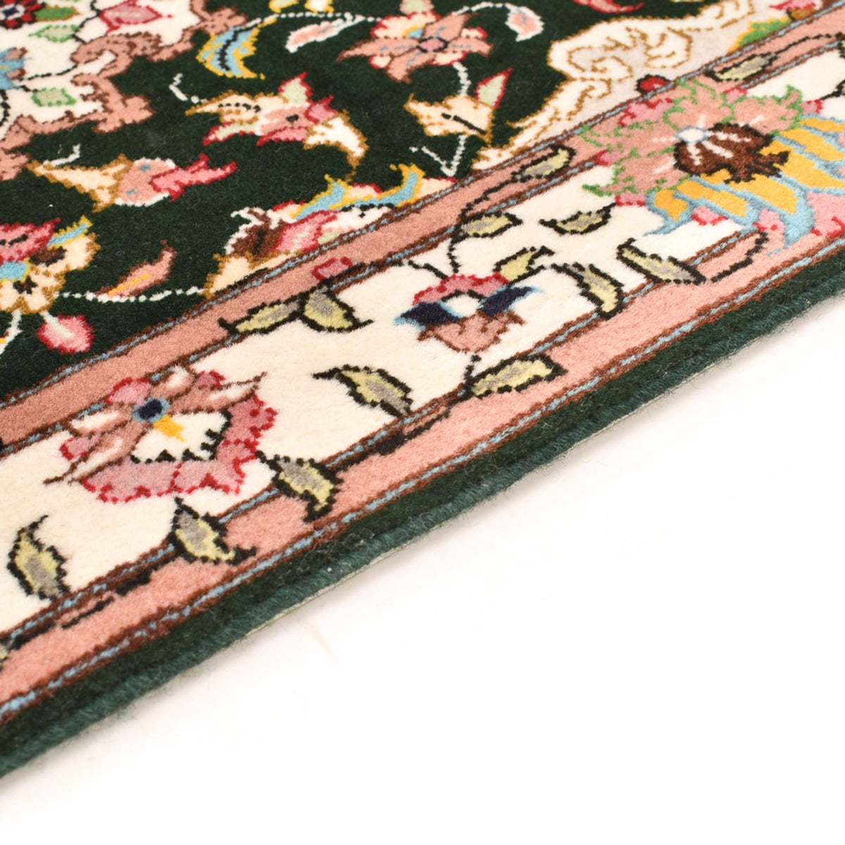 Dywan perski - Tabriz - Królewski - 90 x 60 cm - ciemnoniebieski