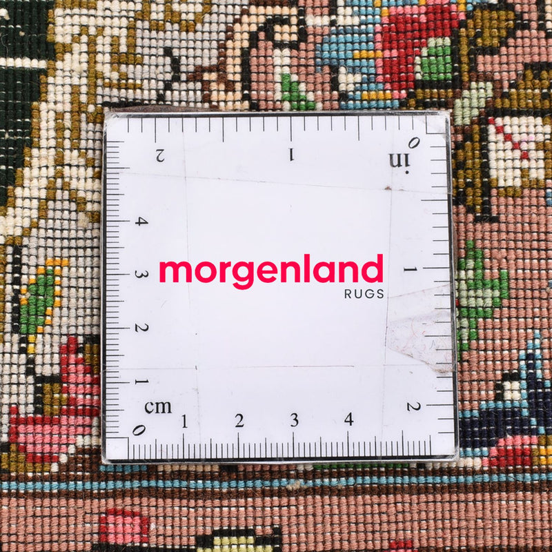 Dywan perski - Tabriz - Królewski - 90 x 60 cm - ciemnoniebieski