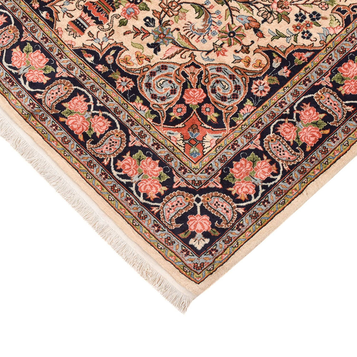 Dywan perski - Bijar - 212 x 137 cm - piaskowy