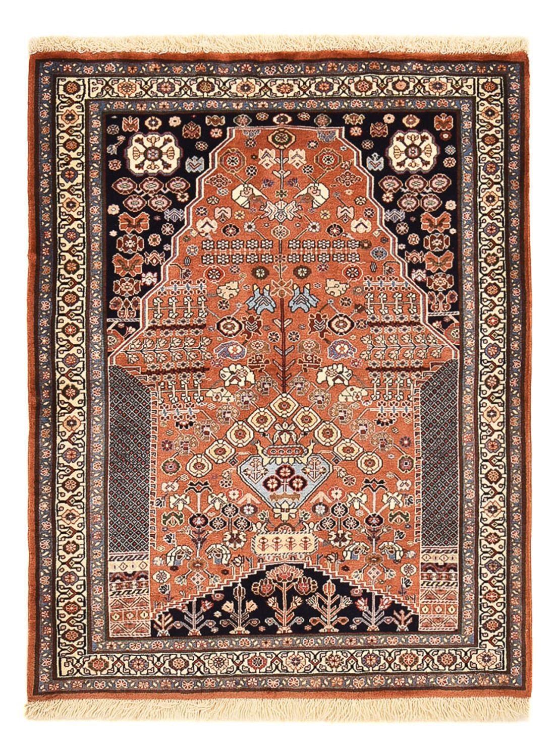 Dywan Gabbeh - Kashkuli perski - 150 x 109 cm - wielokolorowy