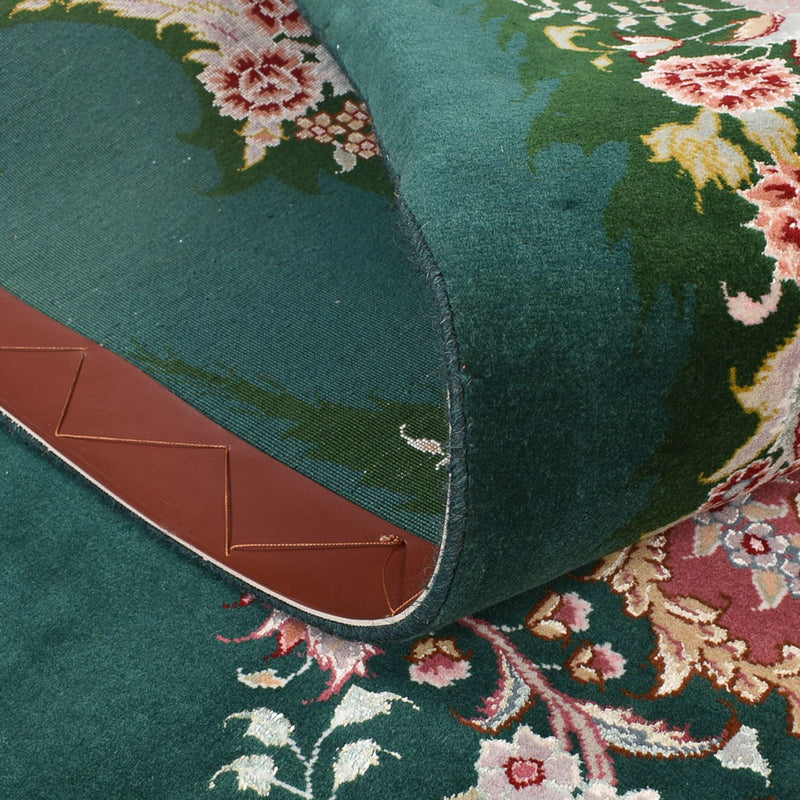 Dywan perski - Tabriz - Królewski - 250 x 200 cm - zielona