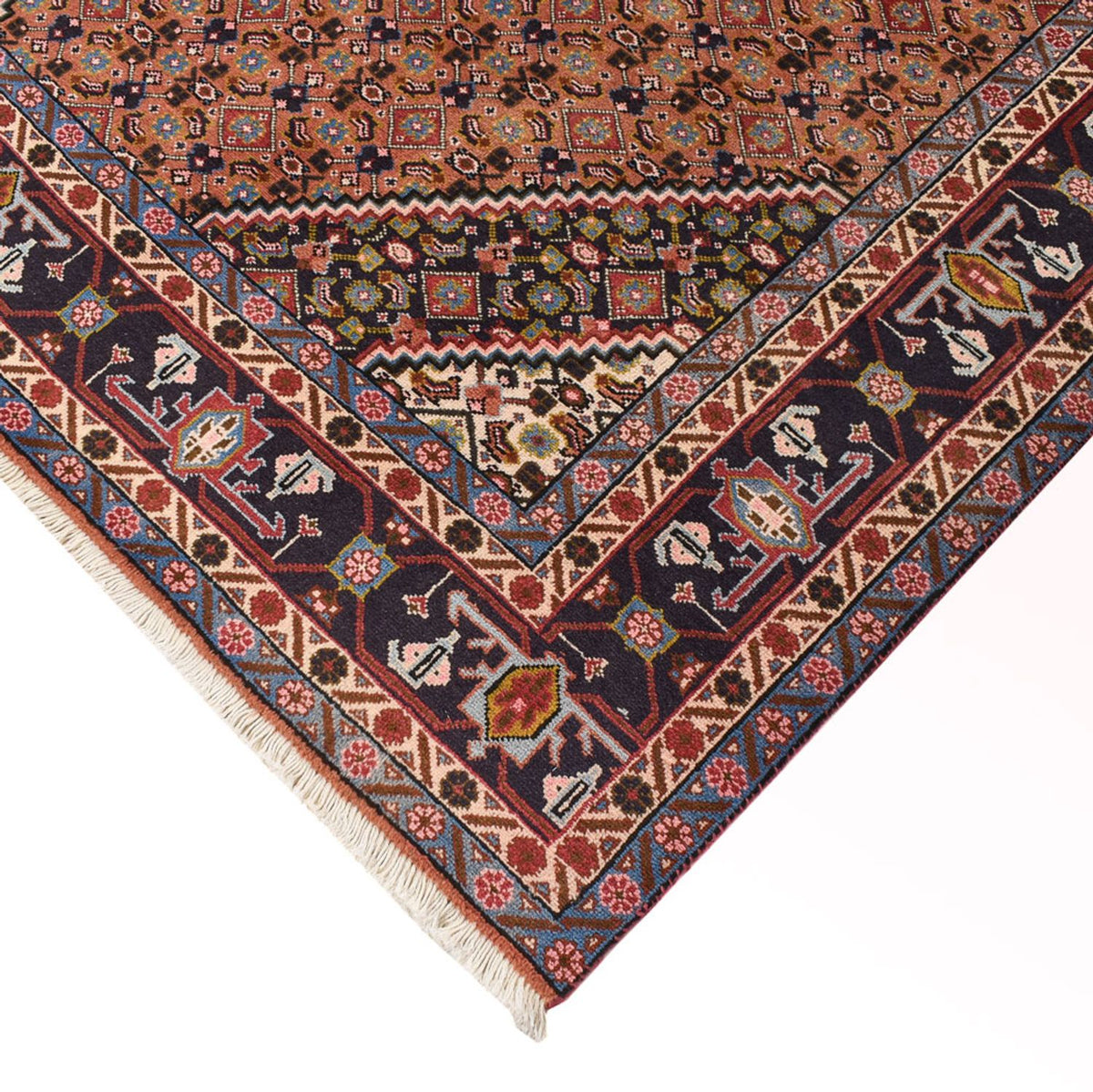 Perski dywan - Nomadyczny - 300 x 195 cm - jasna czerwień