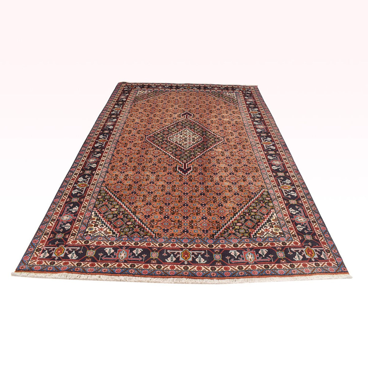 Perski dywan - Nomadyczny - 300 x 195 cm - jasna czerwień