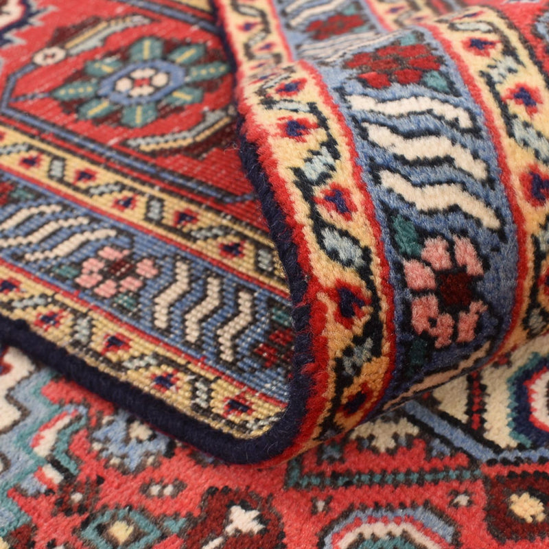 Perski dywan - Nomadyczny - 287 x 196 cm - bordowa czerwień